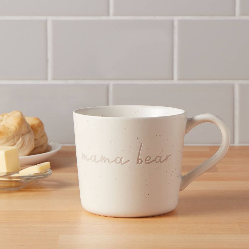 slide 2 of 3, 15oz Stoneware Mama Bear Mug - Threshold™, 15 oz