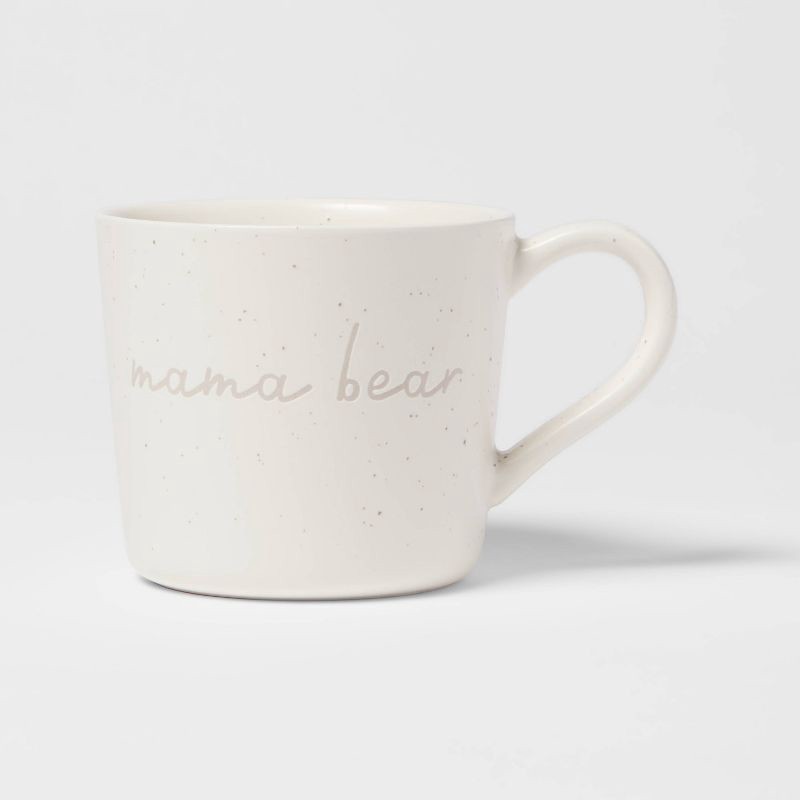 slide 1 of 3, 15oz Stoneware Mama Bear Mug - Threshold™, 15 oz