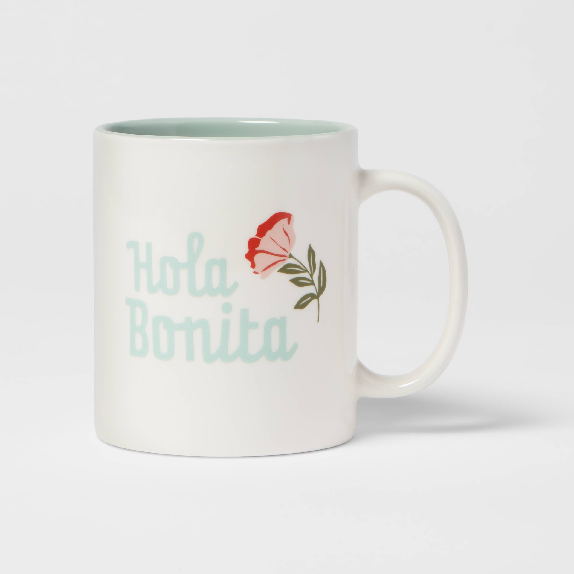 slide 1 of 3, 15oz Stoneware Hola Bonita Mug - Room Essentials, 15 oz