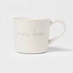 15oz Stoneware Papa Bear Mug - Threshold™