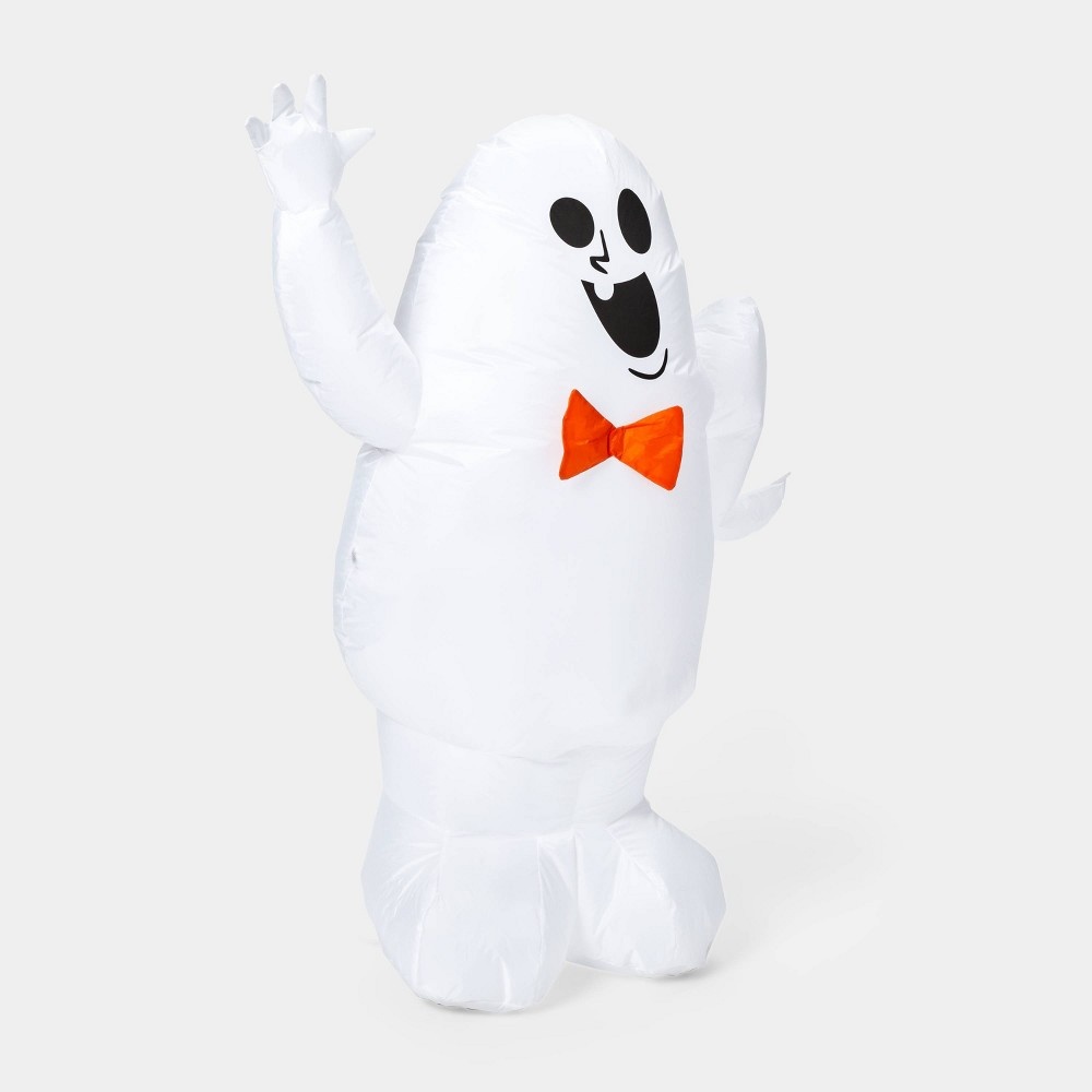 slide 3 of 4, Inflatable LED Ghost Halloween Holiday Decoration - Hyde & EEK! Boutique, 1 ct