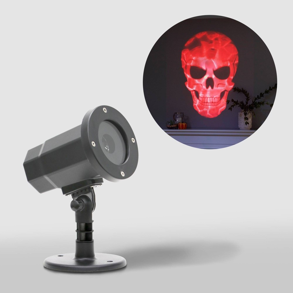 skull projector light