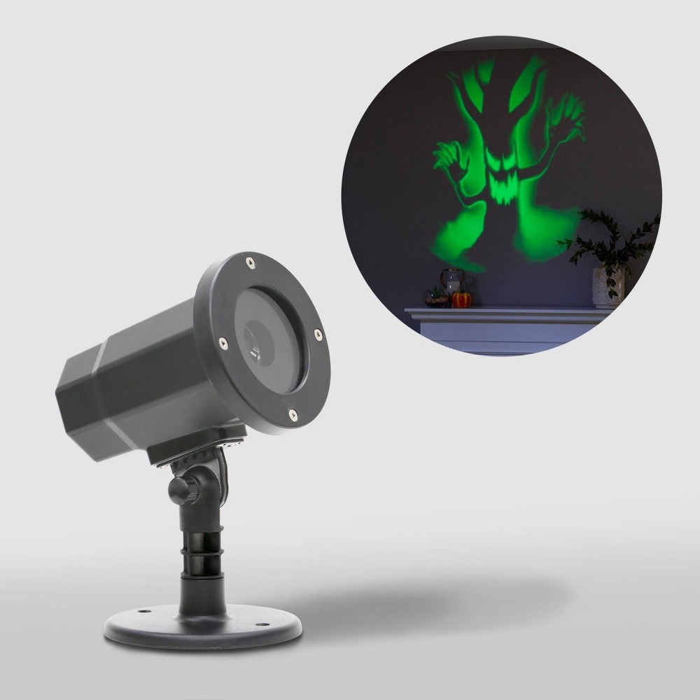 slide 4 of 4, Philips LED 3D Green Spooky Tree Halloween Motion Projector, 1 ct