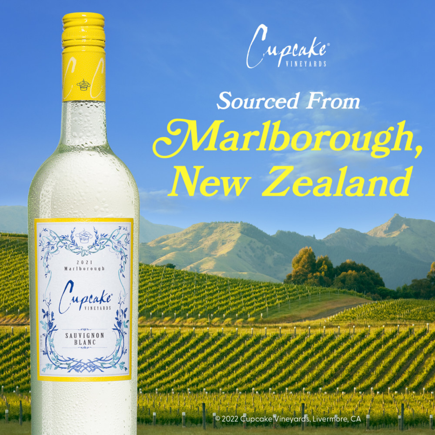 slide 4 of 6, Cupcake Vineyards Sauvignon Blanc, White Wine, 750ml, 750 ml