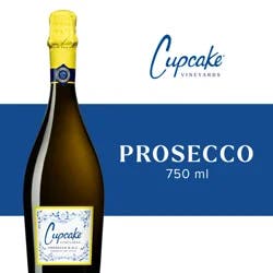 Cupcake Vineyards Prosecco, White Wine, 750ml