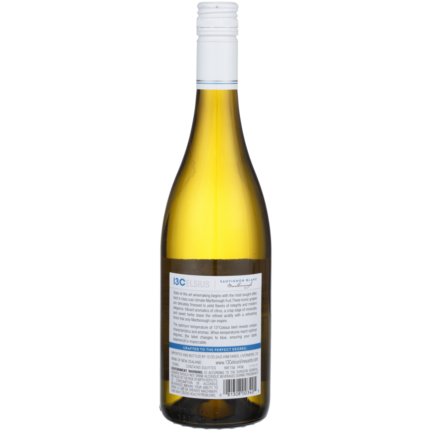 slide 4 of 5, CELSIUS 13 Celsius Sauvignon Blanc, White Wine, 750ml, 750 ml