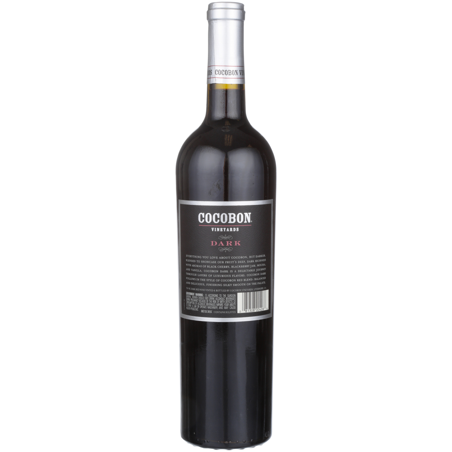 slide 2 of 3, Cocobon Dark California Red Blend Red Wine 750 ml, 750 ml