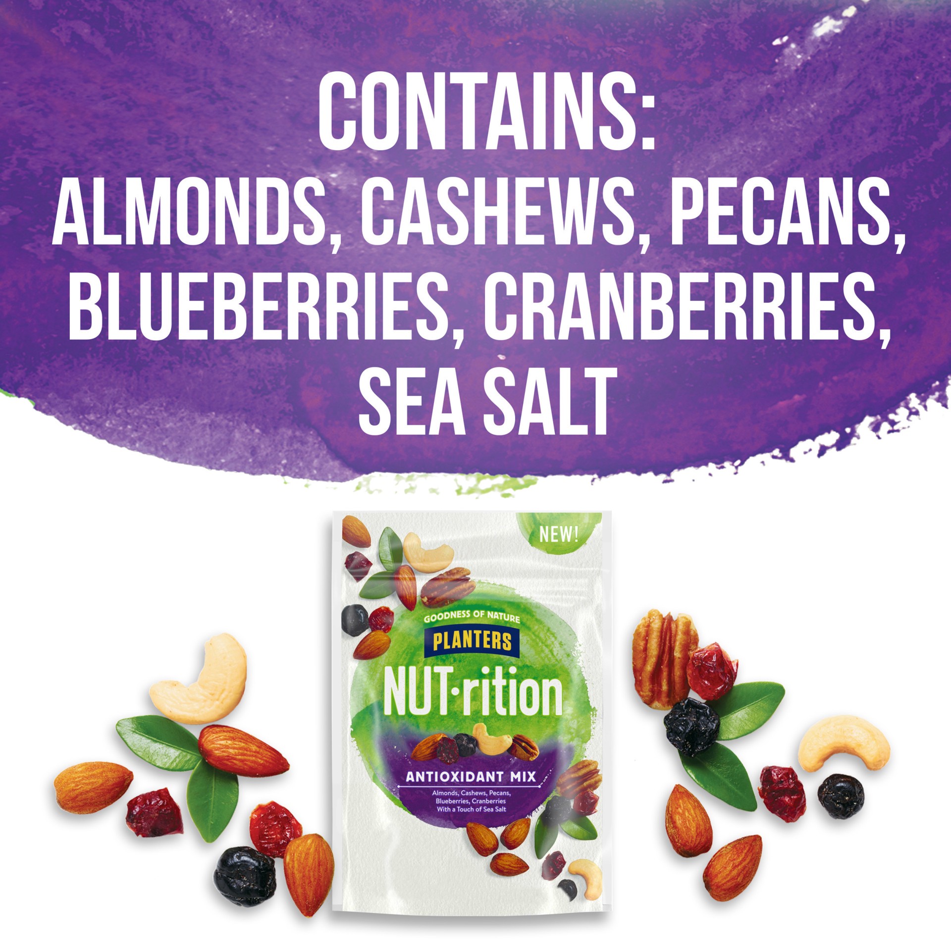 slide 4 of 5, Planters Nut-rition Antioxidant Mix 5.5 oz, 5.5 oz