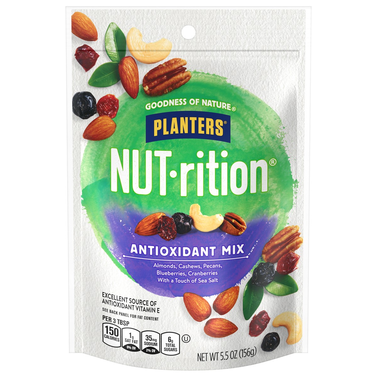 slide 1 of 5, Planters Nut-rition Antioxidant Mix 5.5 oz, 5.5 oz
