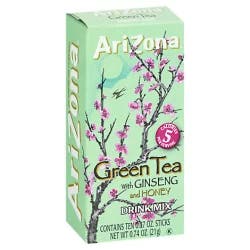 Arizona Powdered Soft Drink Green Tea On The Go -. - 74 oz