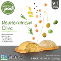 slide 1 of 1, Hummus Pod Mediterranean Olive Hummus Snacks, 5.5 oz