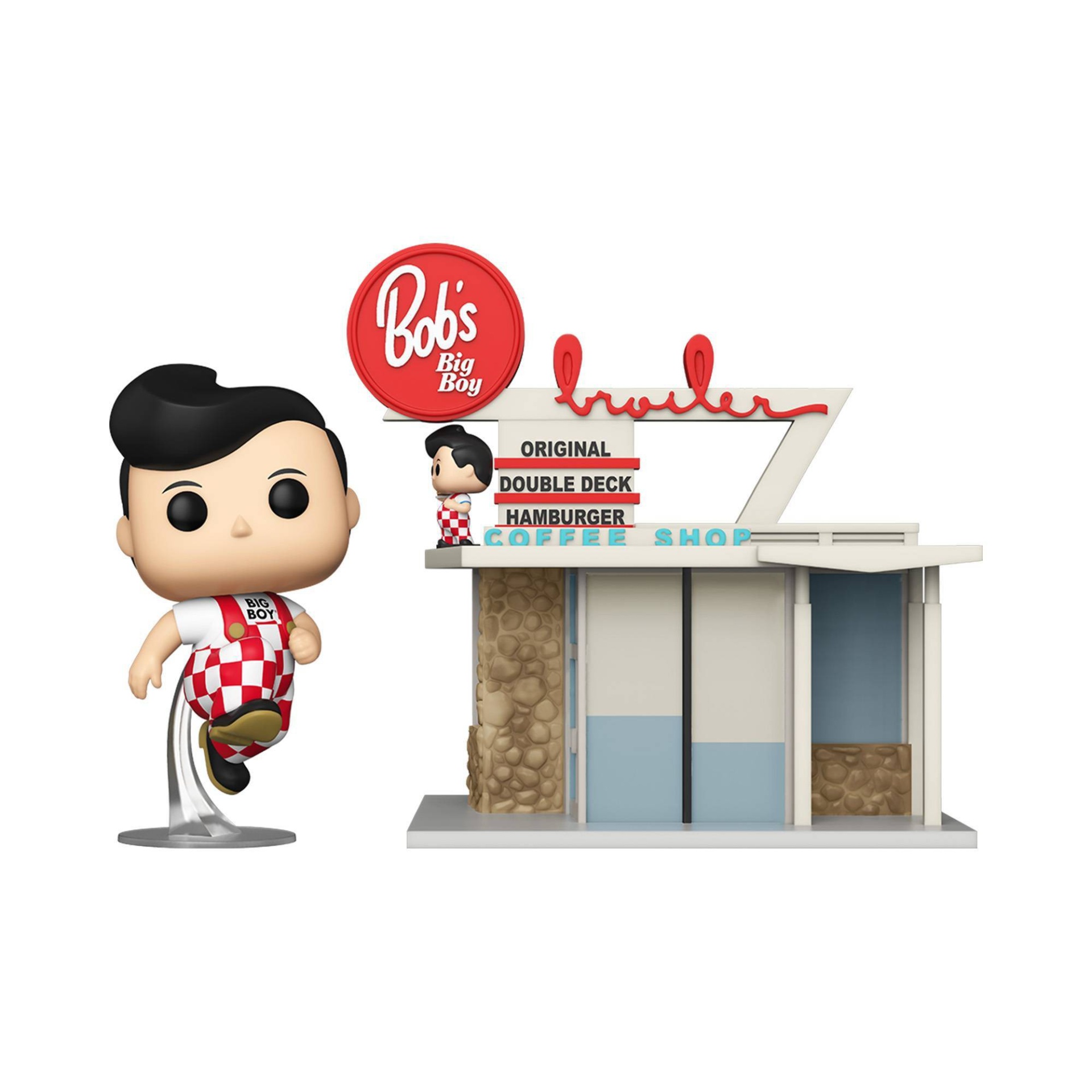 slide 1 of 1, Funko POP! Town: Bob's Big Boy Restaurant with Big Boy, 1 ct