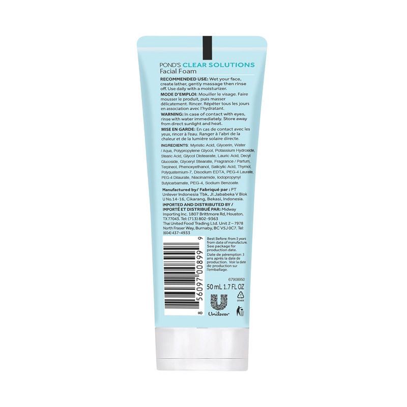 slide 2 of 2, POND's Clear Solution Face Scrub - 1.7 fl oz, 1.7 fl oz