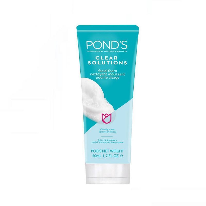 slide 1 of 2, POND's Clear Solution Face Scrub - 1.7 fl oz, 1.7 fl oz