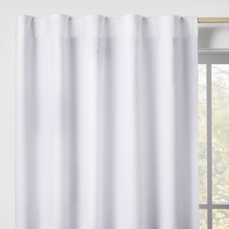slide 2 of 5, 84" Blackout Twill Solid Kids' Panel White - Pillowfort™, 1 ct