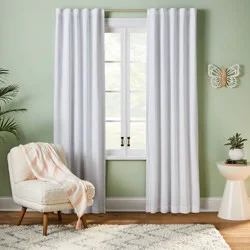 84" Blackout Twill Solid Kids' Panel White - Pillowfort™