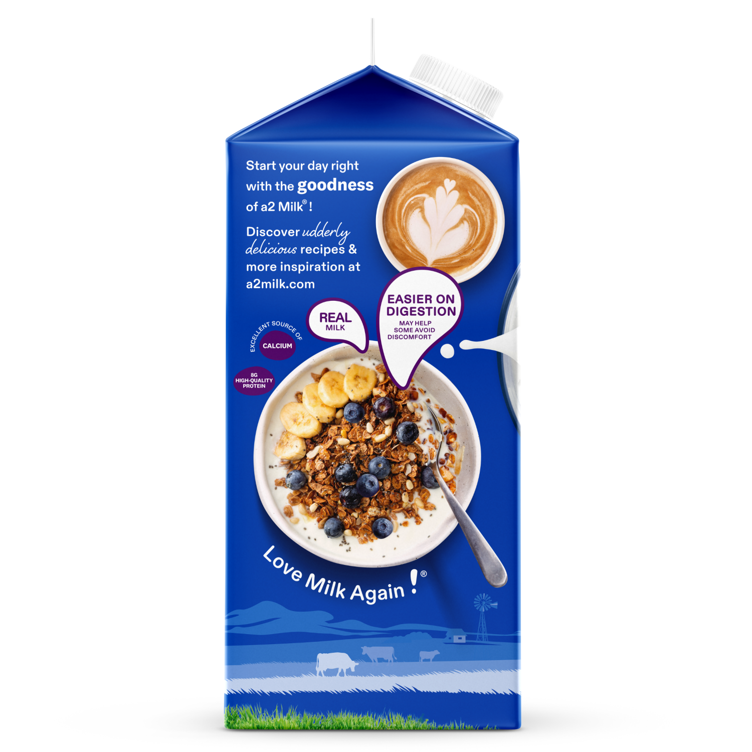 slide 4 of 4, A2 Milk 2% Reduced Fat Milk - 59 Fz, 59 fl oz