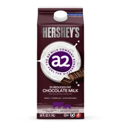 A2 Milk HERSHEY'S Chocolate 2% Reduced Fat Milk