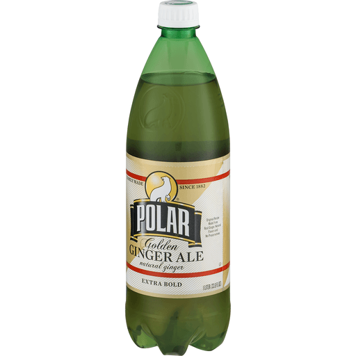 slide 6 of 8, Polar Golden Ginger Ale - 1 liter, 1 liter