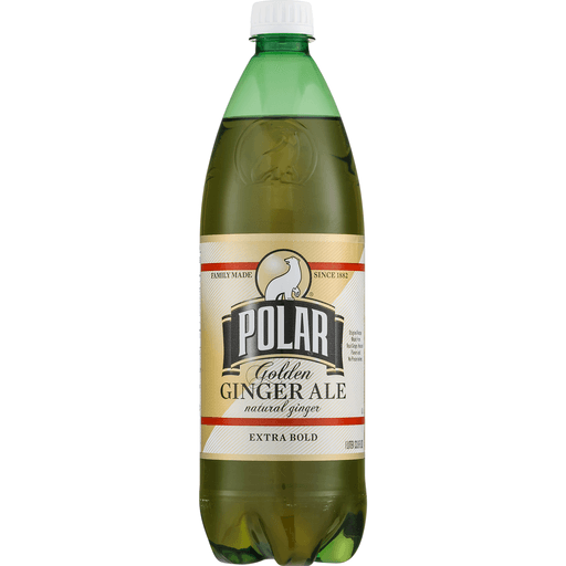 slide 5 of 8, Polar Golden Ginger Ale - 1 liter, 1 liter