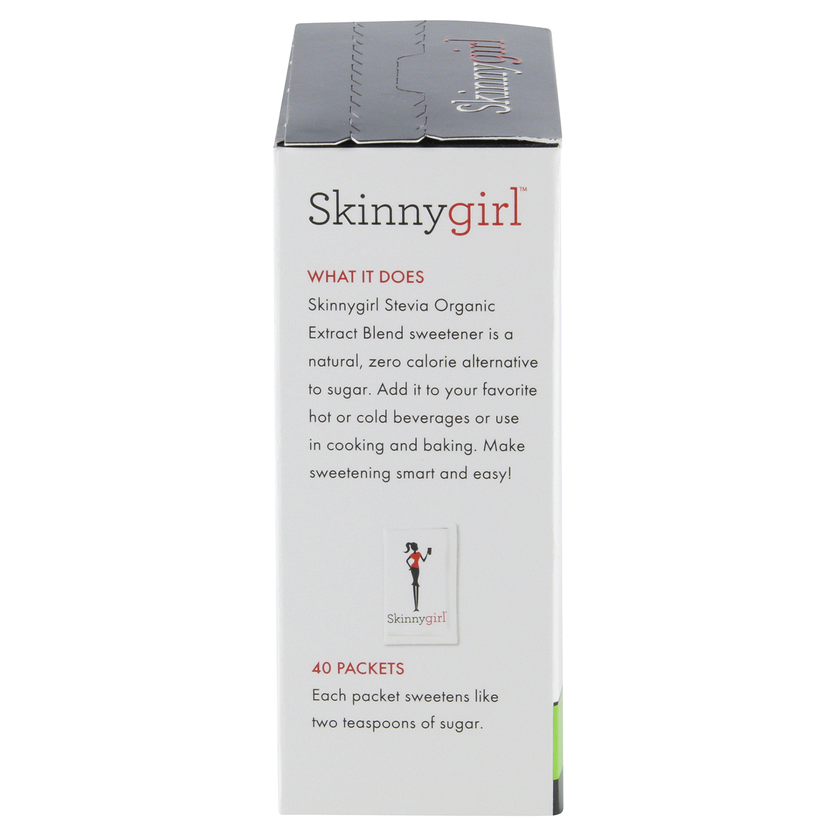 slide 2 of 4, Skinnygirl Sweetener 40 ea, 40 ct