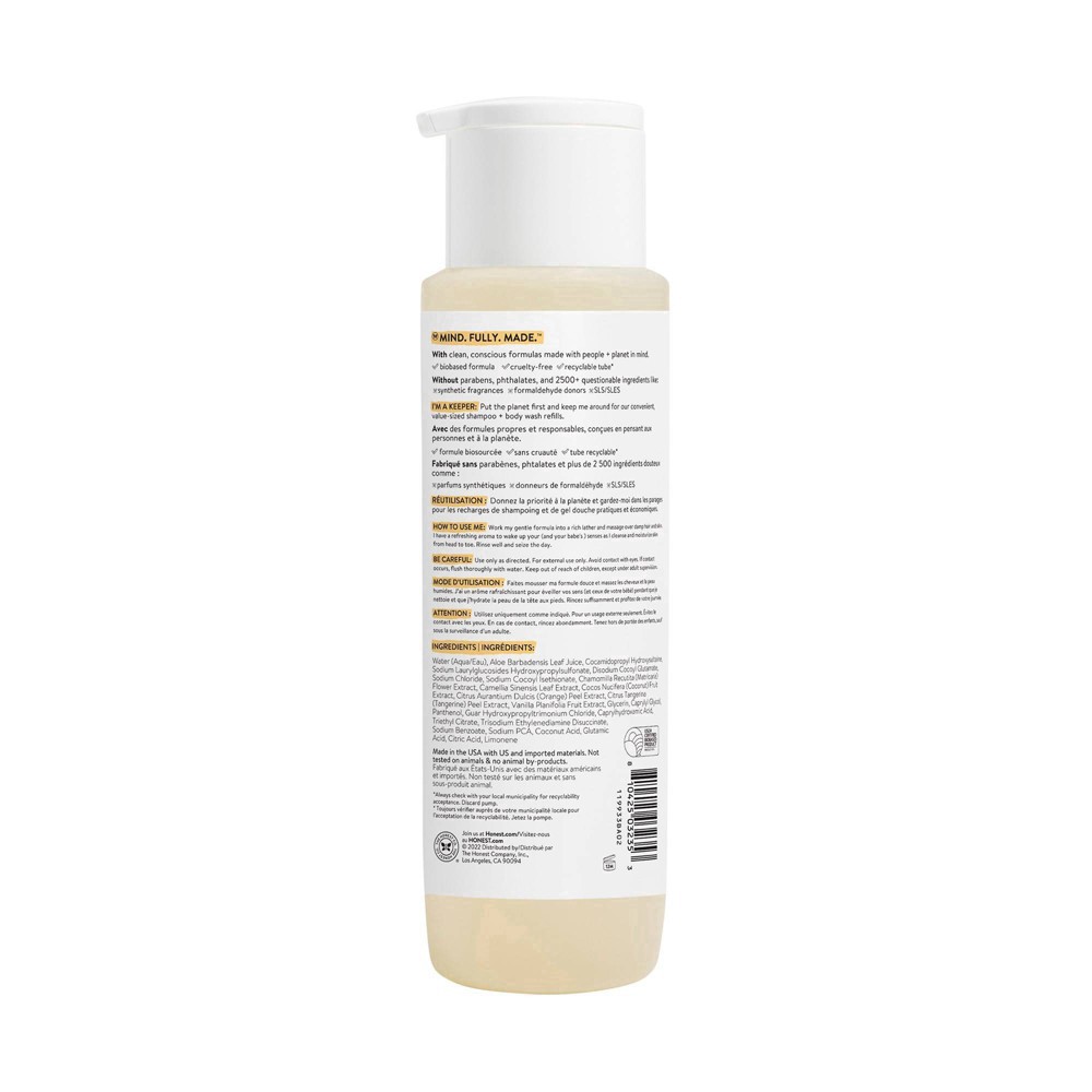 slide 8 of 21, Honest Refresh Citrus Vanilla Shampoo + Body Wash 18 fl oz, 18 fl oz