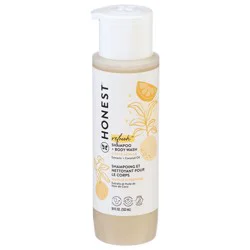 Honest Refresh Citrus Vanilla Shampoo + Body Wash 18 fl oz