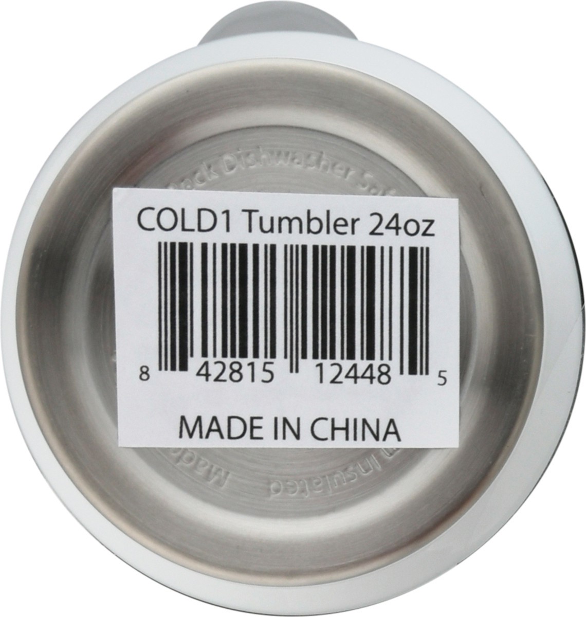 slide 7 of 11, Reduce Cold 1 24 Ounce White Tumbler 1 ea, 1 ea