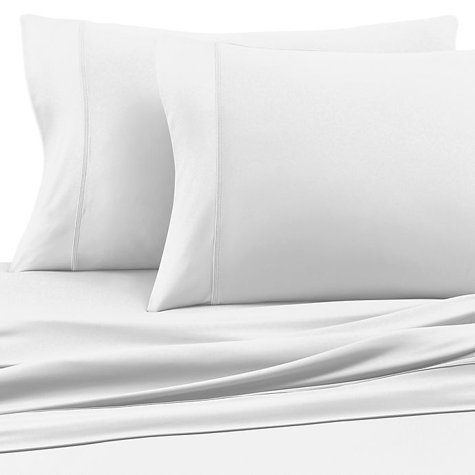 slide 1 of 1, SHEEX Experience Performance Fabric Standard Pillowcases - White, 2 ct