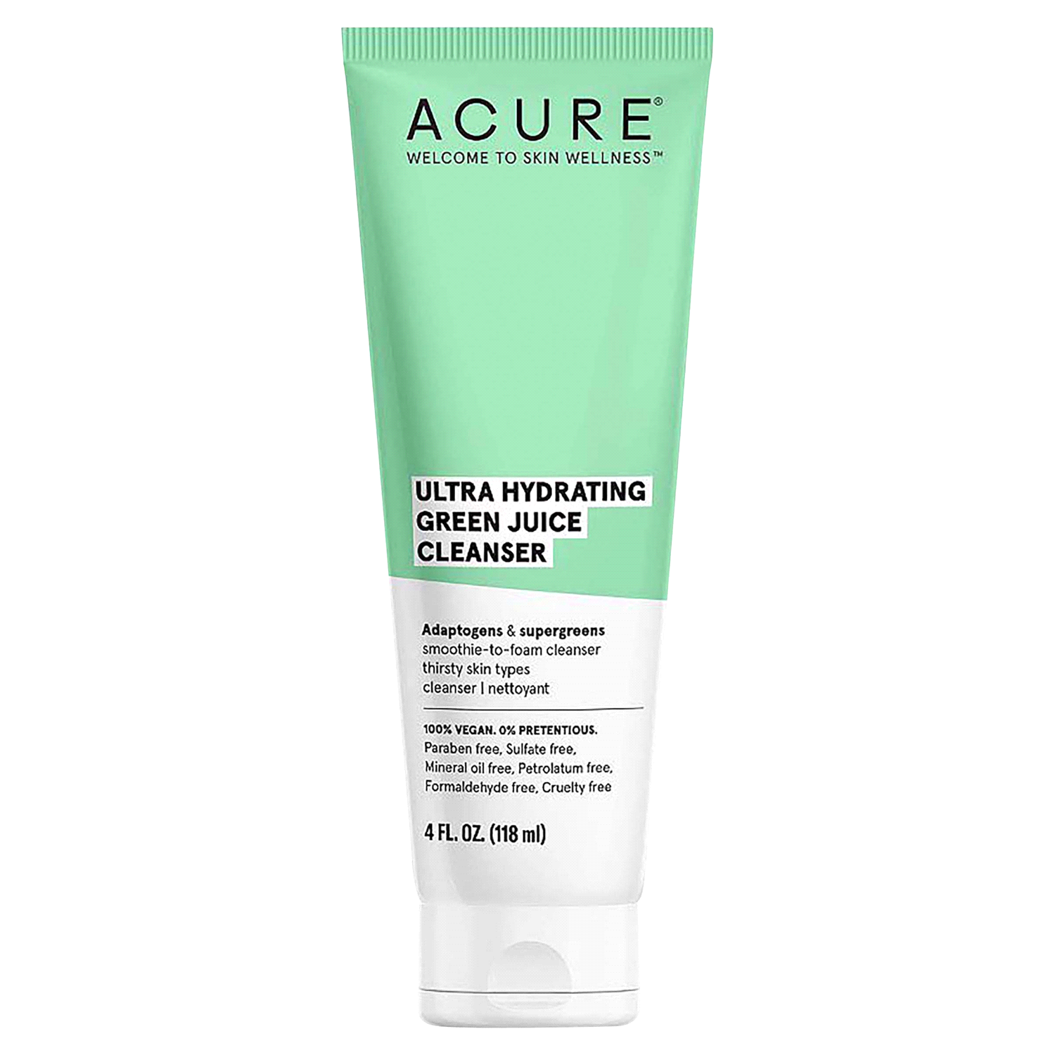slide 1 of 2, ACURE Ultra Hydrating Green Juice Cleanser 4 fl oz, 4 fl oz