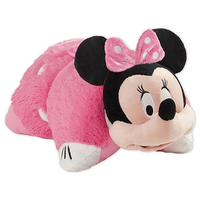 slide 1 of 2, Pillow Pets Disney Minnie Mouse Pillow Pet - Pink, 1 ct