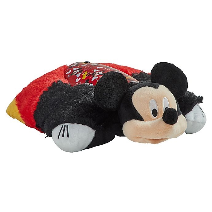 slide 4 of 8, Pillow Pets Disney Mickey Mouse with Sleeptime Lite, 1 ct