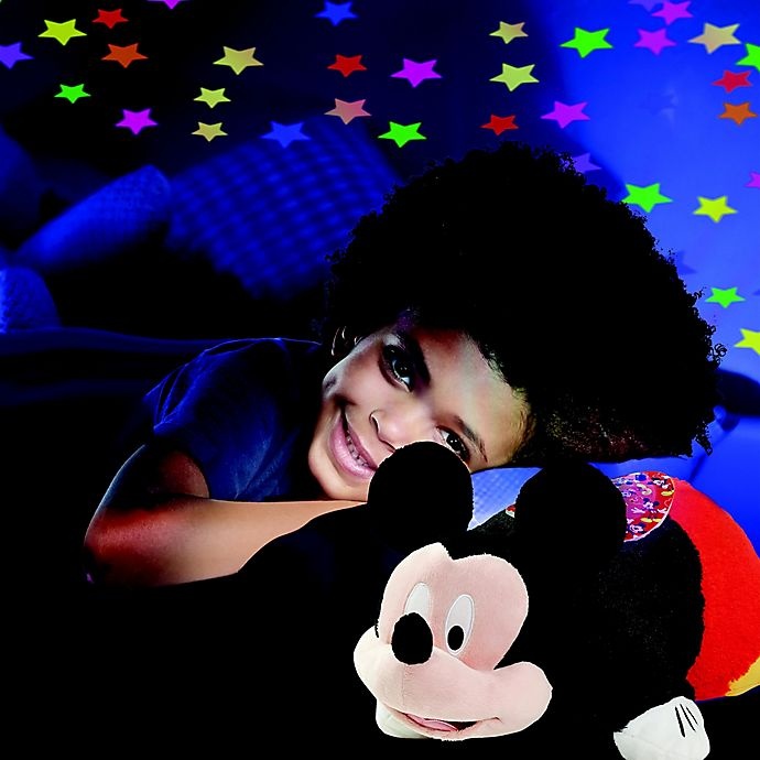 slide 2 of 8, Pillow Pets Disney Mickey Mouse with Sleeptime Lite, 1 ct