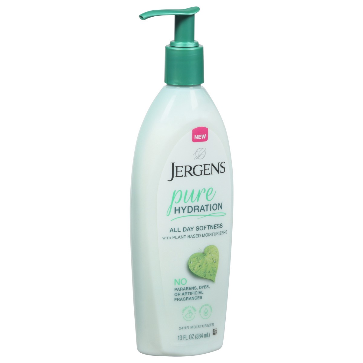 slide 4 of 9, Jergens Pure Hydration 24hr Moisturizer 13 fl oz, 13 fl oz