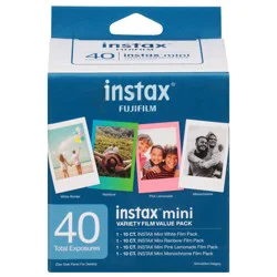 Instax Mini Value Pack Variety Film - 40 ea