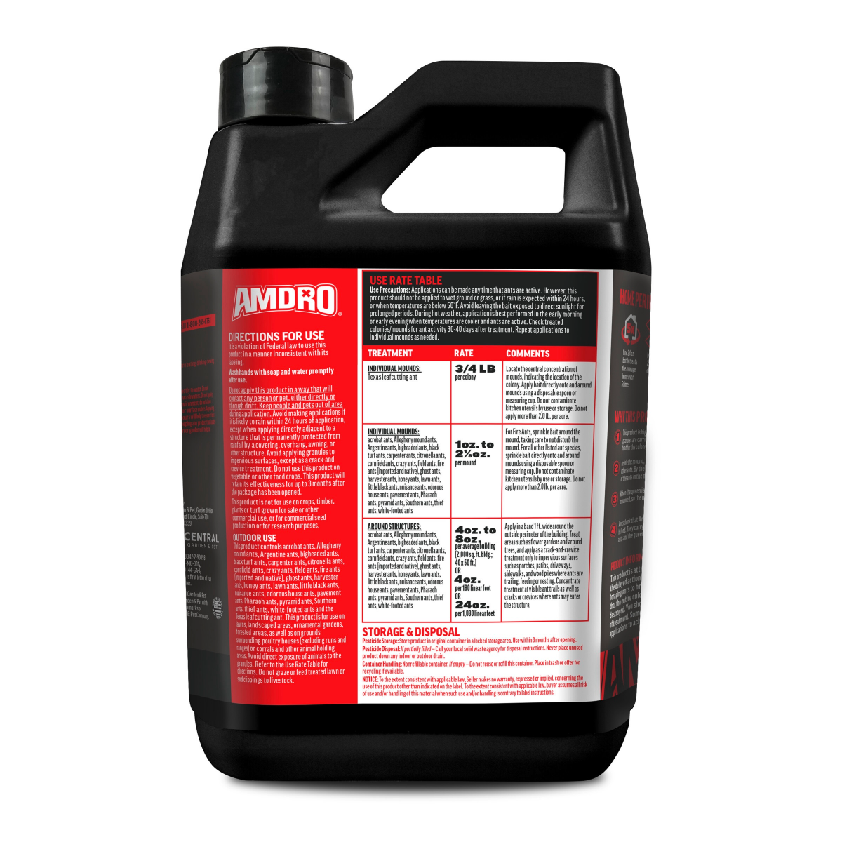 slide 2 of 2, AMDRO Ant Killer for Outdoor Home Perimeter 24 oz, 24 oz