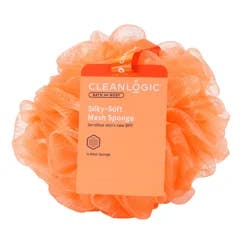cleanlogic Silky Mesh Bath Sponge 1 ea