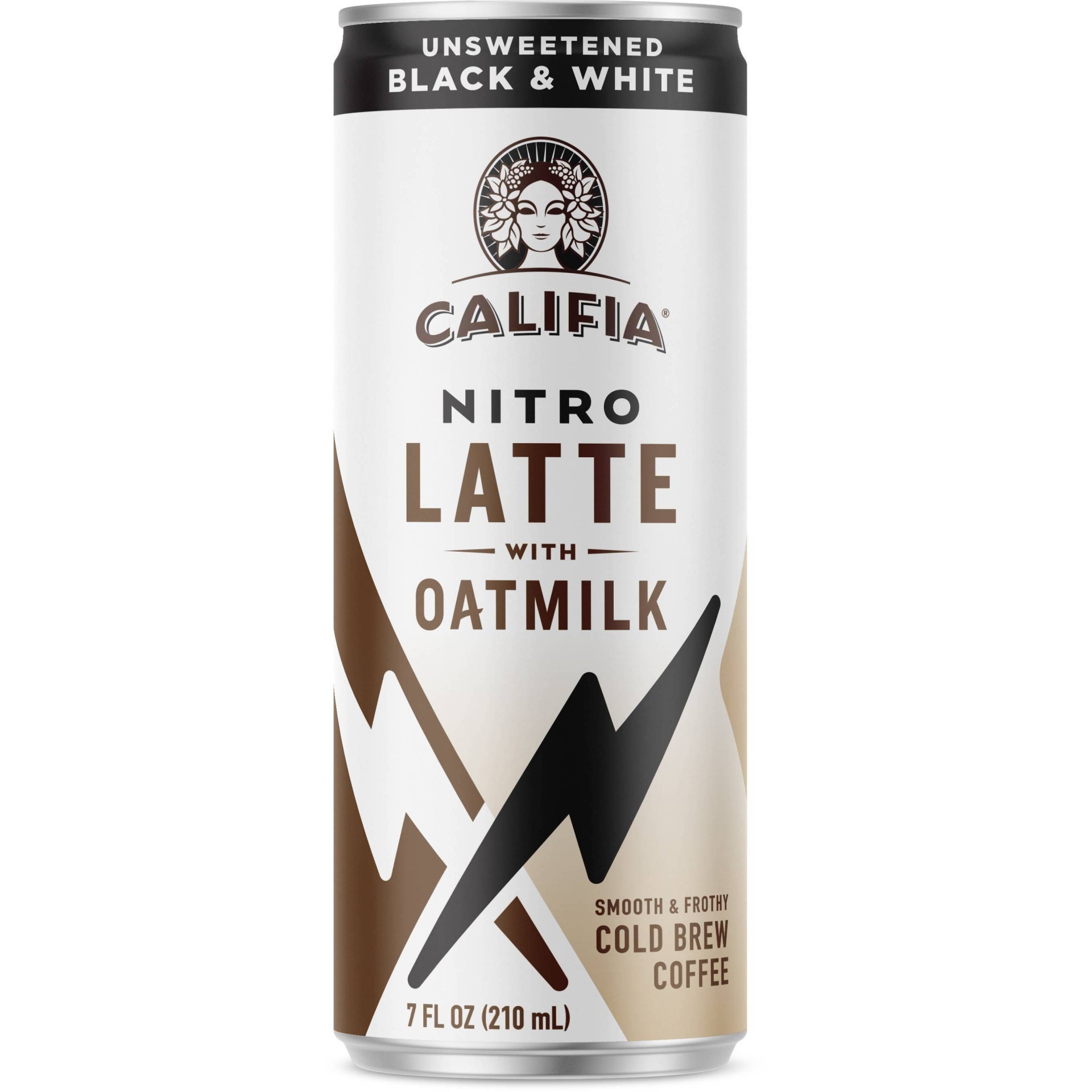 slide 1 of 3, Califia Farms Black & White Nitro Oat Coffee, 7 fl oz