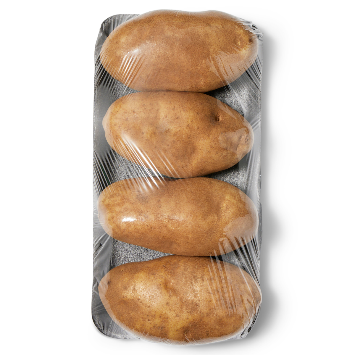 slide 1 of 1, RUSSET POTATOES TRAY PACK 4 CT, 4 ct