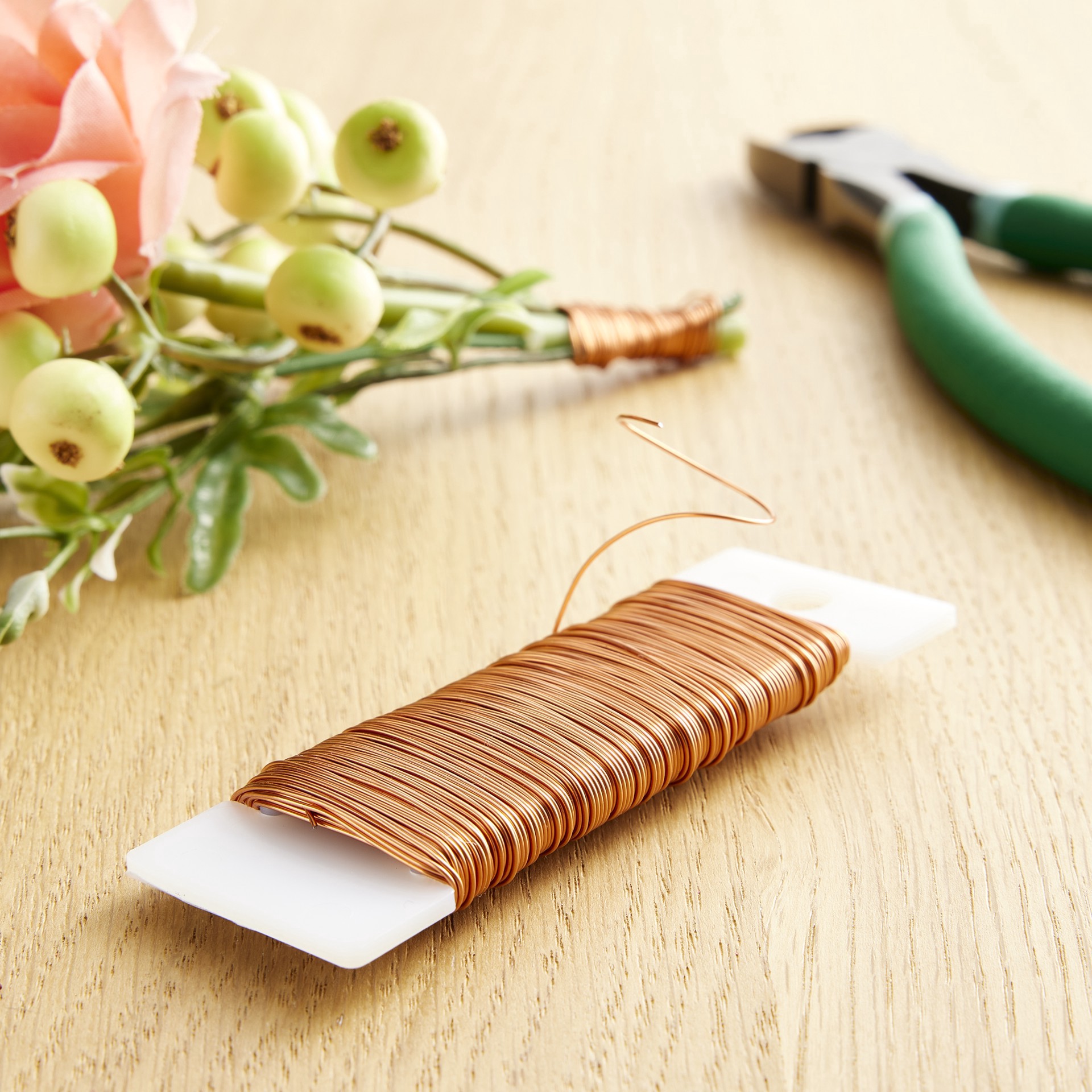 slide 2 of 2, 24 Gauge Copper Wire By Ashland, 24 gauge