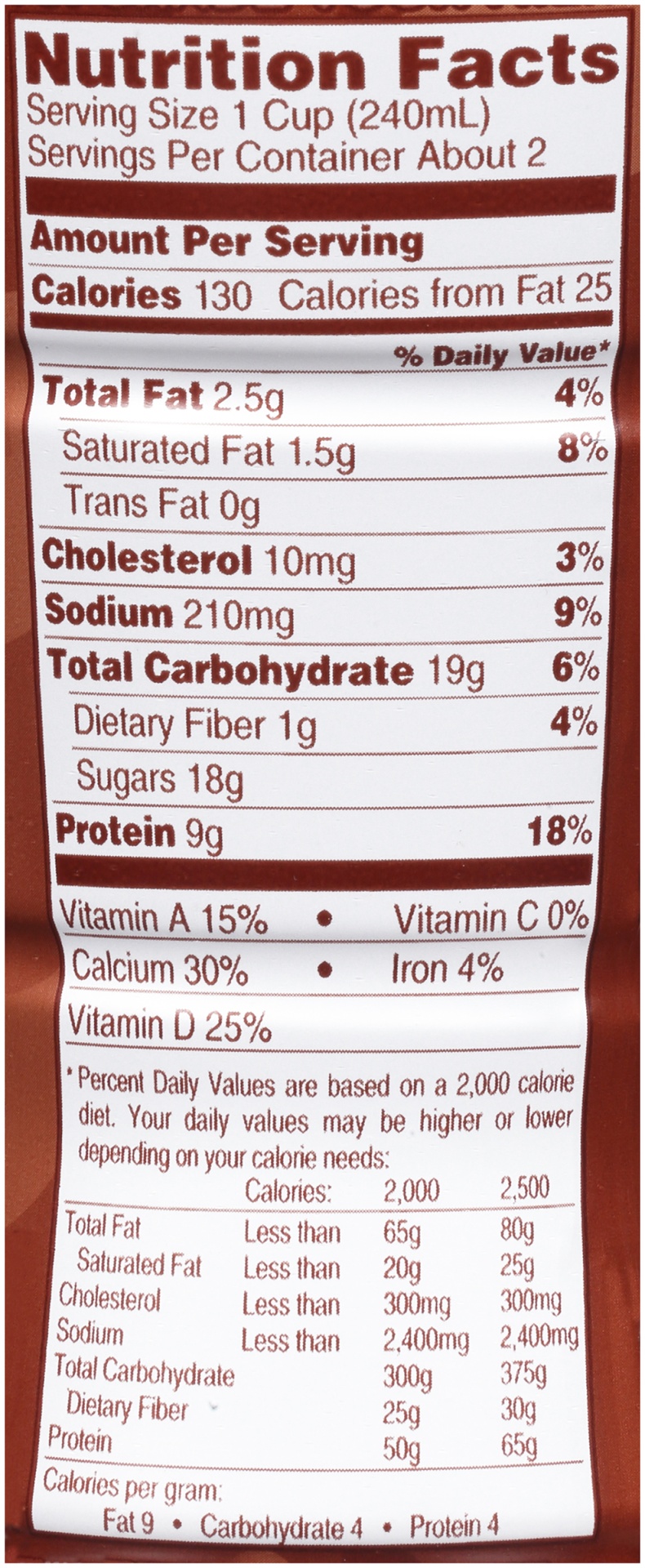 slide 6 of 7, fairlife UFM 2% Reduced Fat Chocolate-KO Bottle, 14 fl oz, 1 ct
