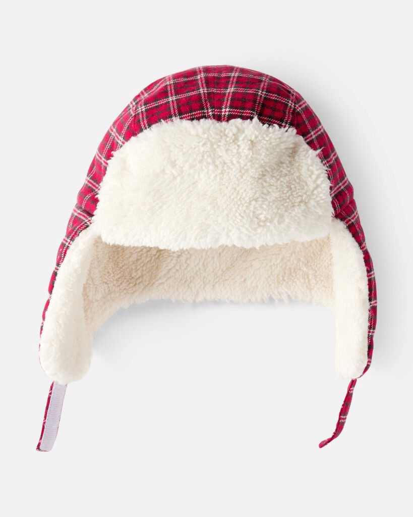 slide 2 of 2, Carter's Toddler Boy Plaid Trapper Hat Multi 2T4T, 1 ct