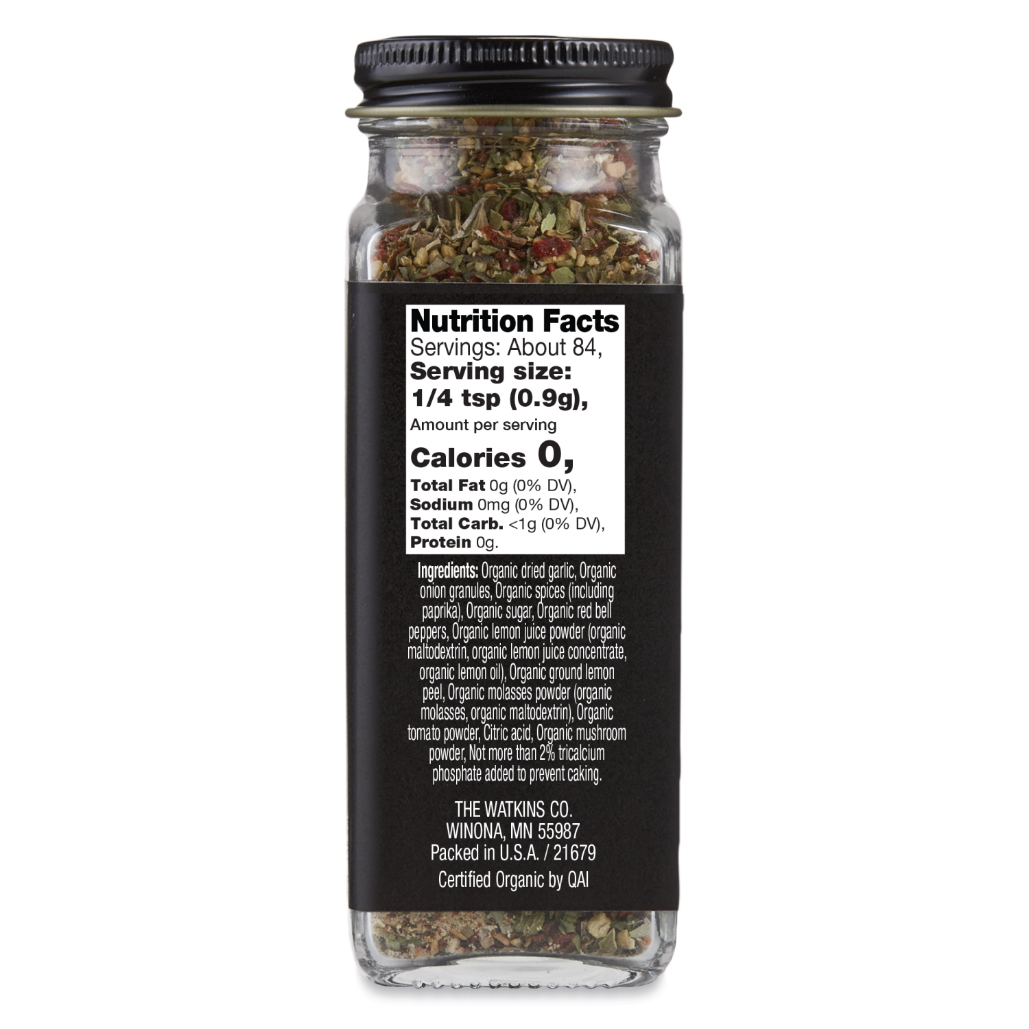slide 2 of 2, Watkins Organic Salt Free Chicken Seasoning, 2.5 oz