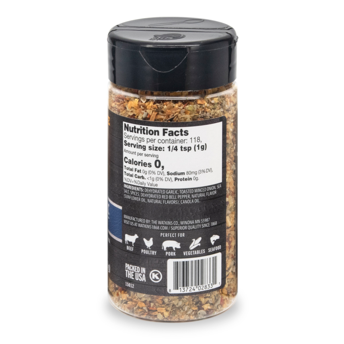 slide 2 of 2, YELLOWSTONE Woodfired Garlic Seasoning and Rub 4.1 oz, 4.1 oz