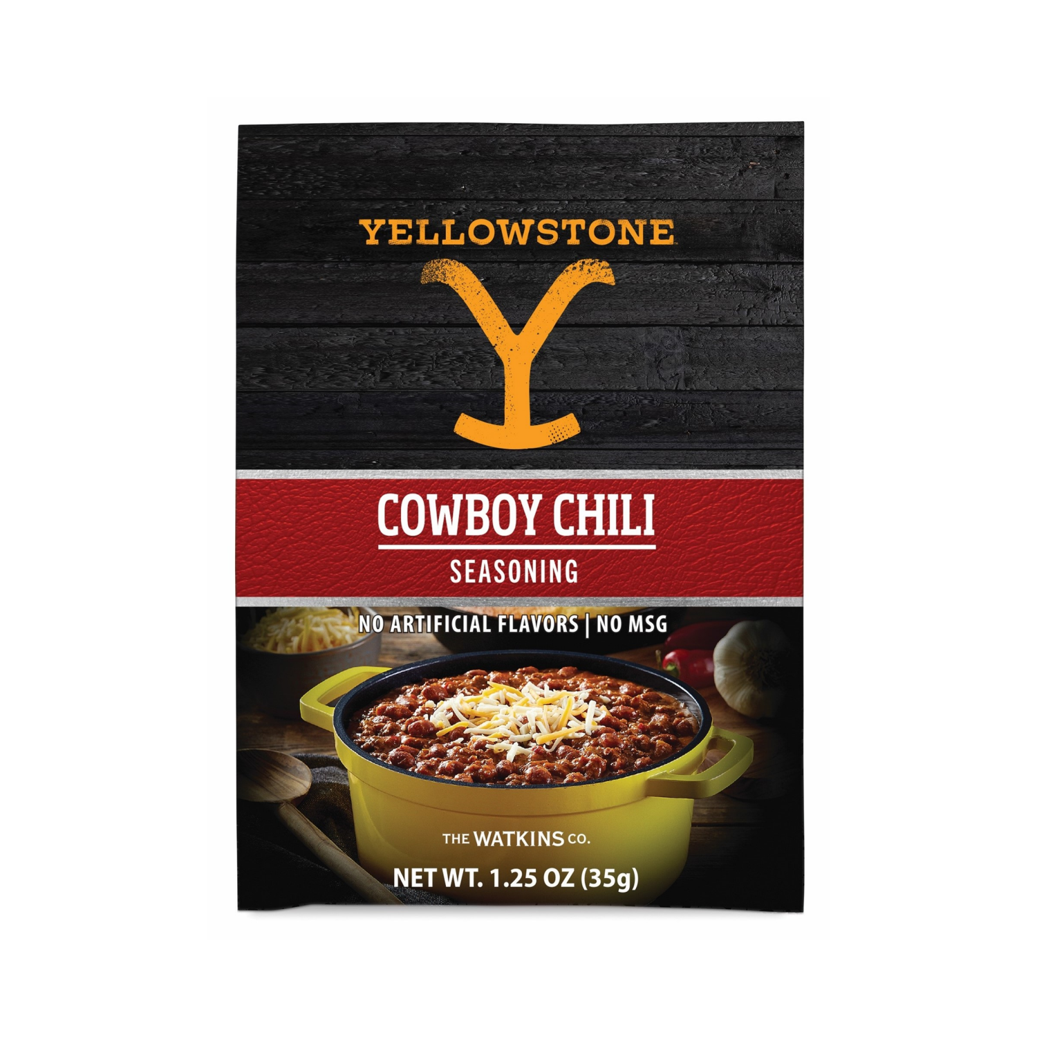 slide 1 of 2, YELLOWSTONE Cowboy Chili Seasoning - 1.25 oz, 1.25 oz