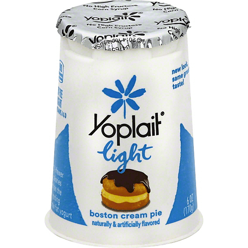 slide 2 of 3, Yoplait Light Boston Cream Pie Yogurt, 6 oz