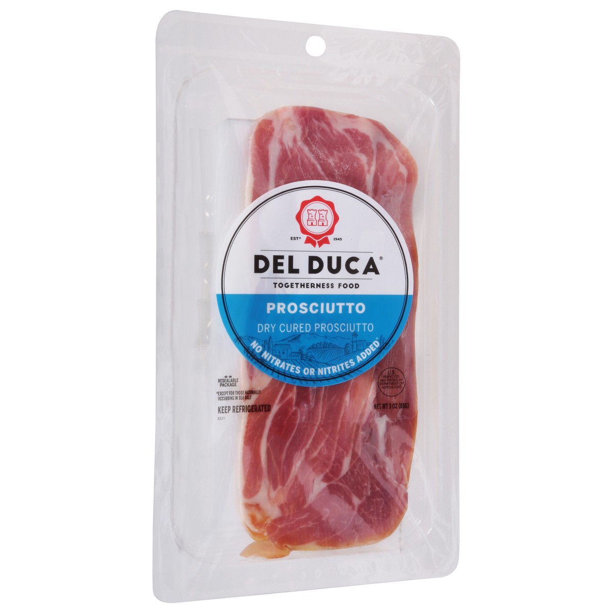 slide 5 of 9, Del Duca Dry Cured Prosciutto 3 oz, 3 oz