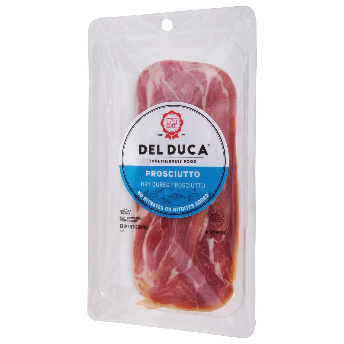 slide 6 of 9, Del Duca Dry Cured Prosciutto 3 oz, 3 oz