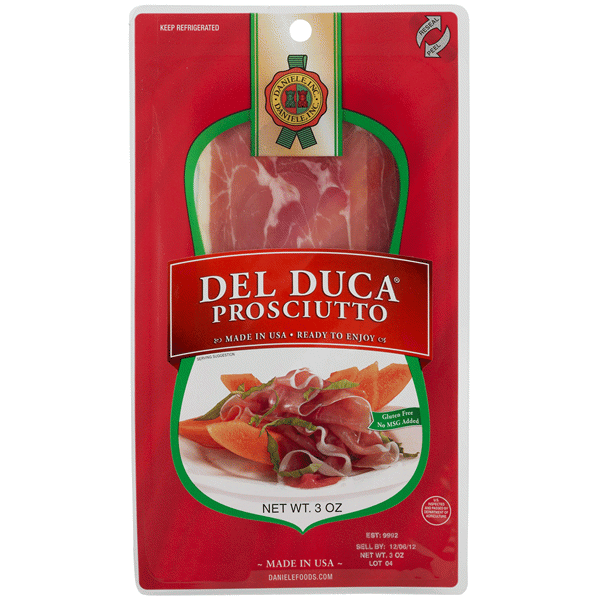 Del Duca Prosciutto 3 oz Shipt