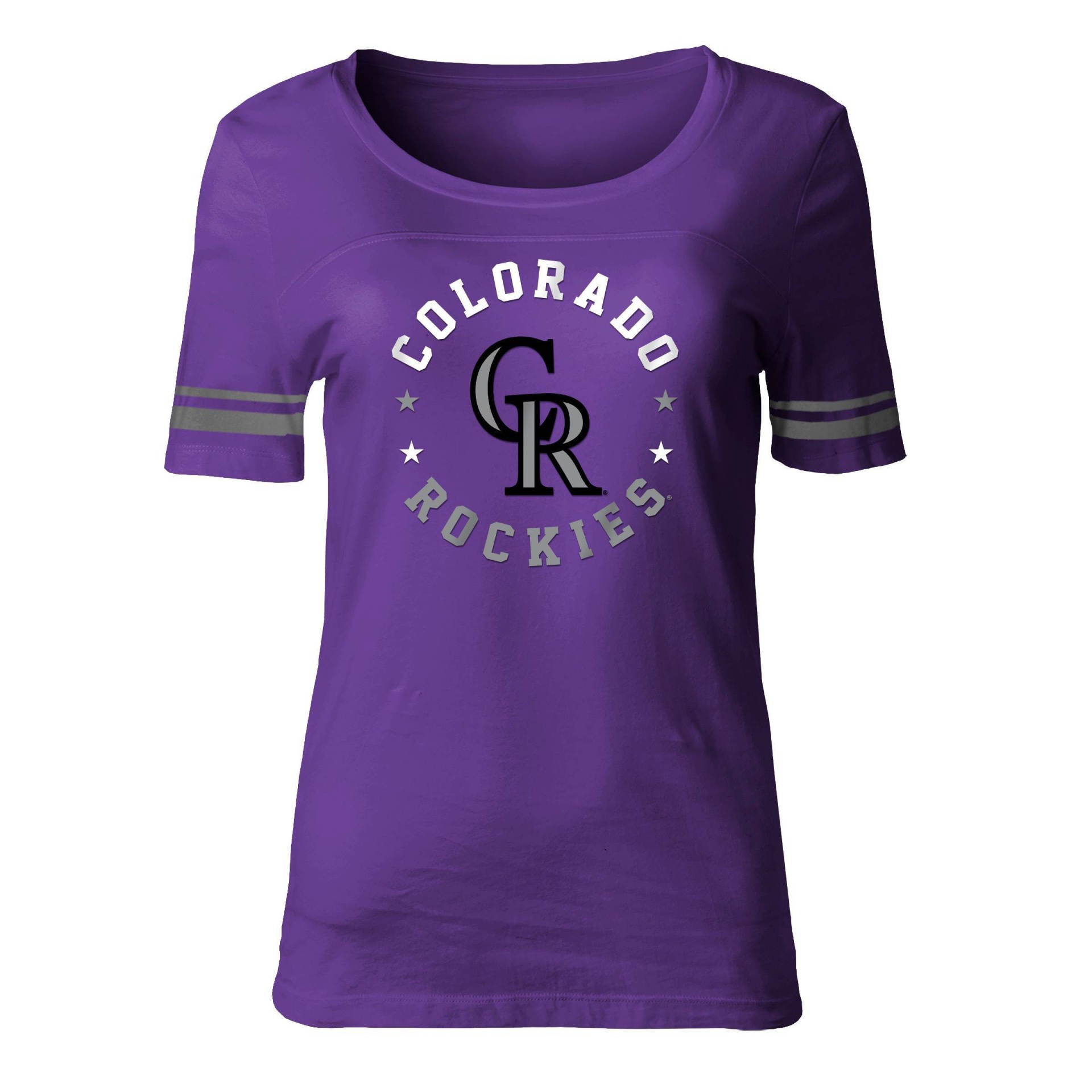 MLB Colorado Rockies Boys' Poly T-Shirt - XL